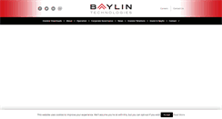Desktop Screenshot of baylintech.com